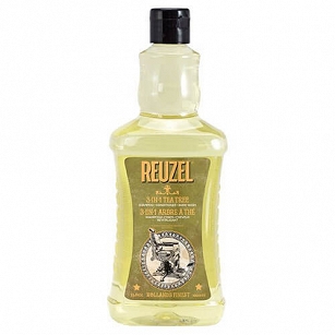 Reuzel 3-in-1 Tea Tree szampon, odżywka żel pod prysznic 1000