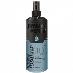 Nishman Sea Salt Texturizing Spray do stylizacji włosów 200ml